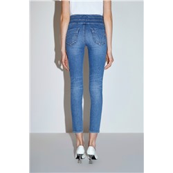 Vaquero skinny fit 7/8 Azul marino