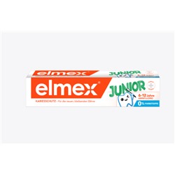 Zahnpasta Kinder Junior, 6 bis 12 Jahre, 75 ml
