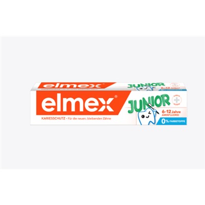 Zahnpasta Kinder Junior, 6 bis 12 Jahre, 75 ml