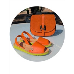 Комбо AB.ZAPATOS · 3201 naranja + AB.ZAPATOS PELLE · 2704 Naranja АКЦИЯ