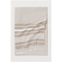 Mulberry, Katya Peştemal %100 Pamuk Banyo Havlusu Bej