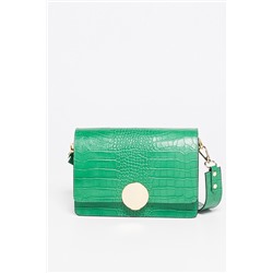 Bandolera de piel Raba Verde