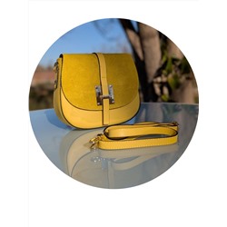 Итальянская сумка из натуральной кожи от AB.ZAPATOS PELLE · 2704 Amarillo