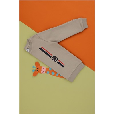 Erkek Çocuk Taş Bisiklet Yaka Sweatshirt