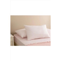 English Home Düz Pamuklu 2'li Yastık Kılıfı 50x70 Cm Toz Pembe 10030129