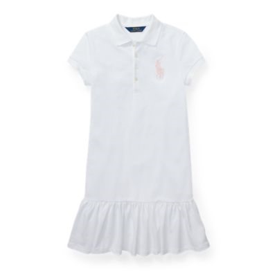 GIRLS 7-16 Big Pony Short-Sleeve Dress