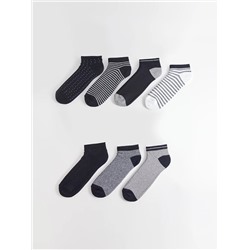 LC Waikiki Desenli Erkek Patik Çorap 7'li, LCW ACCESSORIES                                            
                                            Desenli Erkek Patik Çorap 7'li