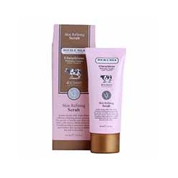 Отбеливающий скраб для лица серии Double Milk Triple White от Scentio 100 мл / Scentio Double Milk Triple White Skin Refining and Whitening Scrub 100 ml