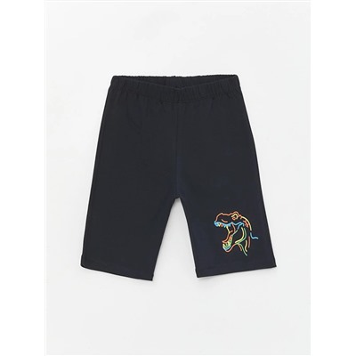 LC Waikiki Bisiklet Yaka Baskılı Kısa Kollu Erkek Çocuk Şortlu Pijama Takımı, LCW ECO                                            
                                            Bisiklet Yaka Baskılı Kısa Kollu Erkek Çocuk Şortlu Pijama Takımı