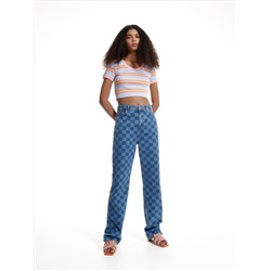 Gestreiftes Crop Top