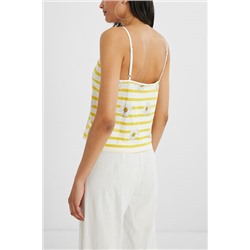 Camiseta tirantes margaritas