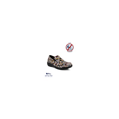 Spring Step Women's Professional Small Skulls Black Ferrara Shoe