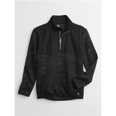 GapFit Kids Quarter-Zip Sweatshirt