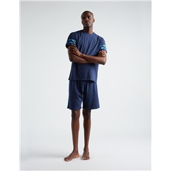 Pyjamas, Men, Dark Blue