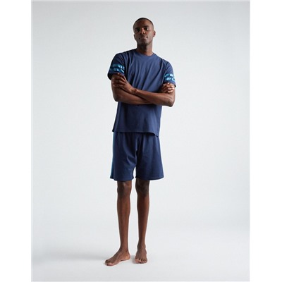 Pyjamas, Men, Dark Blue