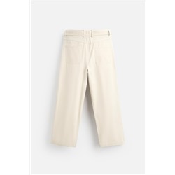 PANTALÓN PLIEGUES CINTURÓN