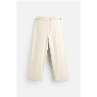 PANTALÓN PLIEGUES CINTURÓN