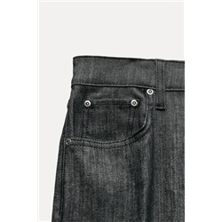 ZW COLLECTION BOOTCUT HIGH-WAIST CROPPED JEANS