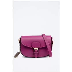 Bandolera de piel Annone Violeta