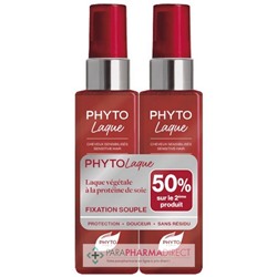 Phyto PhytoLaque - Laque Végétale - Cheveux Sensibilisés - Spray LOT de 2x100 mlLot  × 2