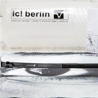 IB00039 - Оправа ic!Berlin Bata black + футляр