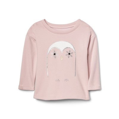 Cozy penguin crew tunic