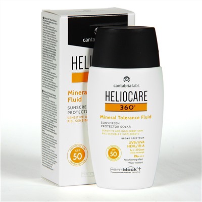 Heliocare 360 Mineral Tolerance Fluid SPF 50 50 ml