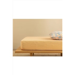English Home Delta Kolay Ütülenir Tek Kişilik Lastıklı Çarşaf 100x200 Cm Sarı TYC00782306074