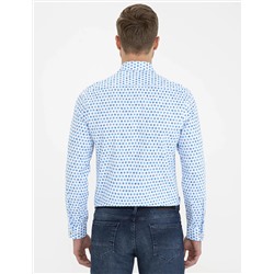 Saks Slim Fit Uzun Kollu Gömlek