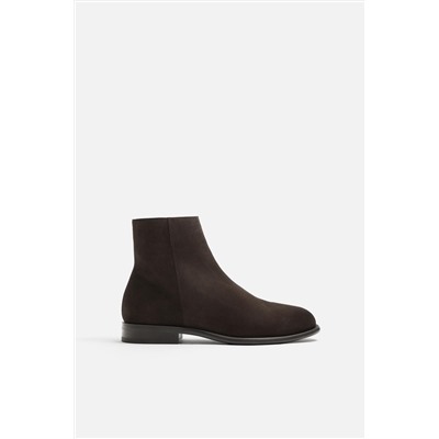 BOTA PIEL CREMALLERA
