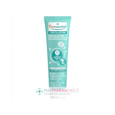 Puressentiel Circulation Crème Fraîcheur Hydratante 100 ml