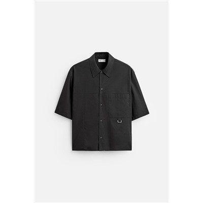 CAMISA BOXY FIT BOLSILLO