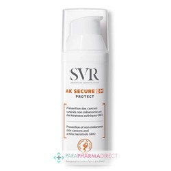 SVR AK SECURE DM PROTECT - Prévention des Cancers Cutanés Non Mélanomes & des Kératoses Actiniques - 50 ml