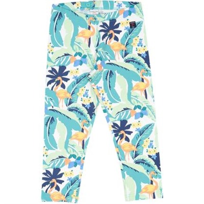 FLAMINGO FUN CROP LEGGINGS (6-12YRS)
