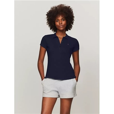 TOMMY HILFIGER SLIM FIT STRETCH COTTON POLO
