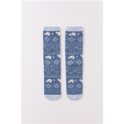 Calcetines largos print osos polares