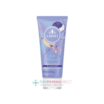 Laino Shampooing Douche Sieste Relaxante à la Lavande BIO 200ml