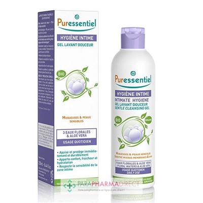 Puressentiel Hygiène Intime Gel Lavant Douceur BIO 250 ml