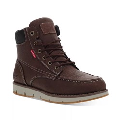 Levi's Men's Dean WX UL Faux-Leather Rugged Casual Hiker Chukka Boots