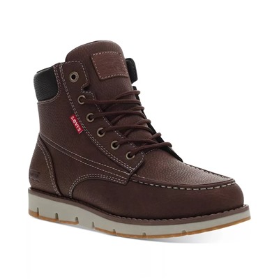 Levi's Men's Dean WX UL Faux-Leather Rugged Casual Hiker Chukka Boots