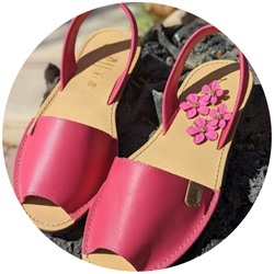 Ab.Zapatos 320 · FUXIA+Pendientes flores PA3768 FUXIA