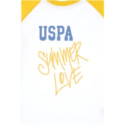 Erkek Çocuk Beyaz Bisiklet Yaka Tişört