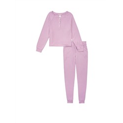 VICTORIA'S SECRET Glow Waffle Henley and Jogger Set