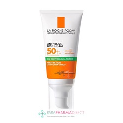 La Roche Posay Anthelios UVmune 400 - SPF50+ - Gel-Crème Oil Control - Avec Parfum 50ml