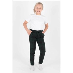 AHENGİM Kids Kız Çocuk Kuşaklı Pantolon Ak2201 TYC00213535645