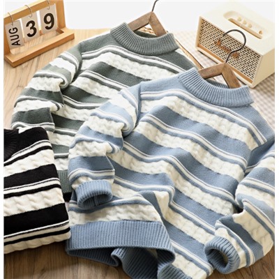 Вязанный свитер для мальчиков