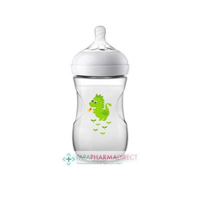 Avent Biberon Natural 1m+ 260ml Dragon