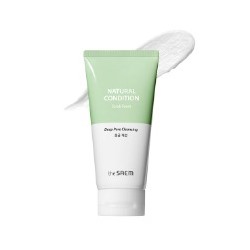 Natural Condition Scrub Foam (Deep pore Cleansing), Пенка-скраб для лица с содой, яичным белком и экстрактом портулака для глубкого очищения пор