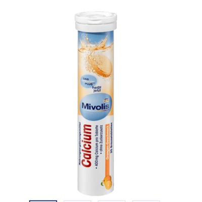 Mivolis Calcium Brausetabletten, 82 g
