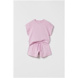 PACK CAMISETA Y BERMUDA WAFFLE